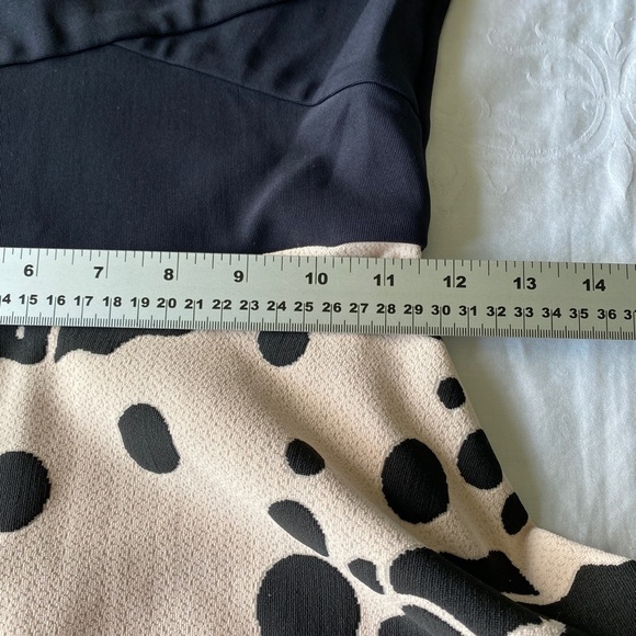 SISS‎ Fit and Flare Girls 3/4 Sleeve Black/Peach Flower Dress Size Medium - Picture 8 of 12